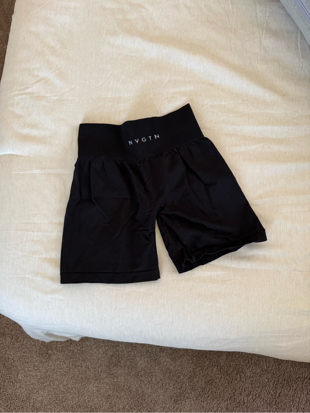 NVGTN Black Women's Athletic Shorts